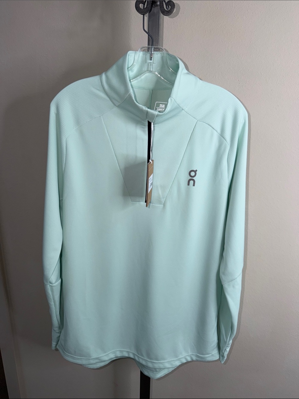 NWT New On Running Creek Climate Shirt Half-Zip Pullover Large